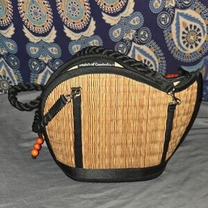 Baskets Of Cambodia Purse Like New